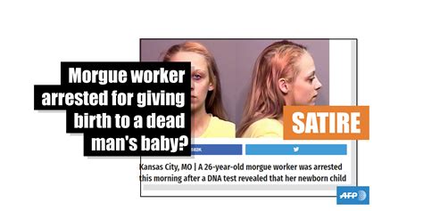 No, a morgue worker did not give birth to a dead man’s baby